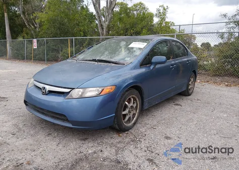 2007 Honda Civic Lx from USA, damaged, VIN 1HGFA16567L042909